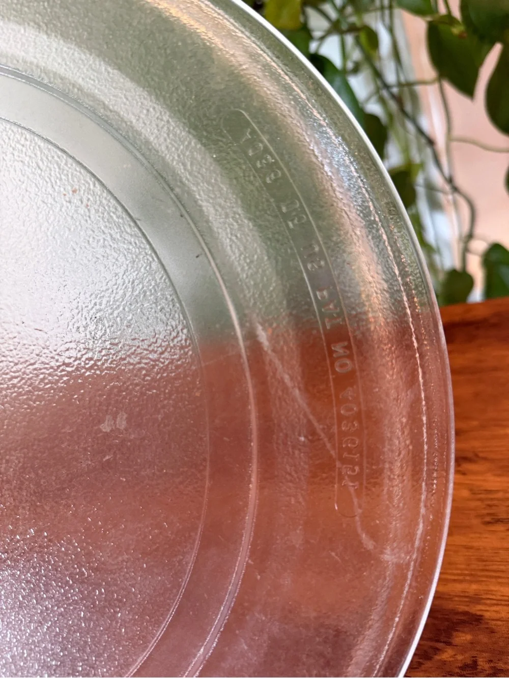 Clear Glass Turntable Plate for Microwave Oven
